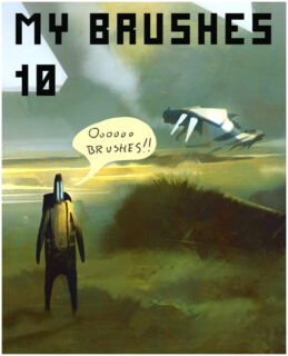 超品质私人用PS插图笔刷-玩吧资源站