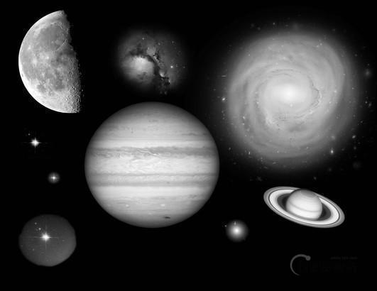 宇宙背景笔刷