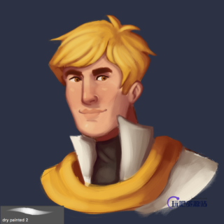 高级cg插画Photoshop笔刷素材-玩吧资源站