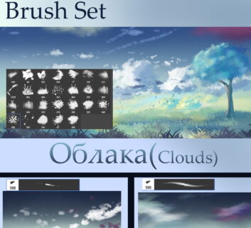 高级cg创作笔刷素材PS素材下载-玩吧资源站
