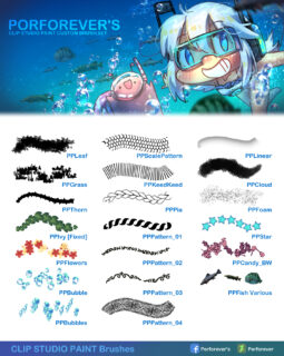 自定义刷套装CSP画笔SUT笔刷下载-玩吧资源站