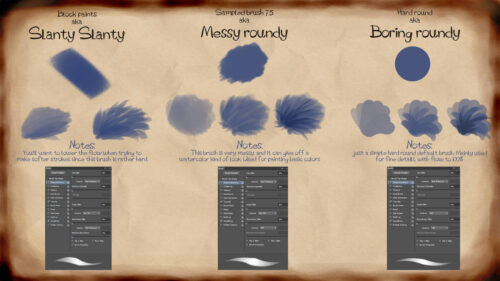 精选cg插画PS笔刷素材-玩吧资源站