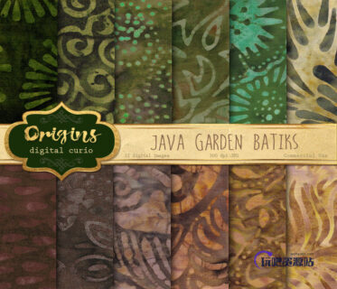 欧式复古神秘印染纹理背景素材(高清JPG格式)-玩吧资源站