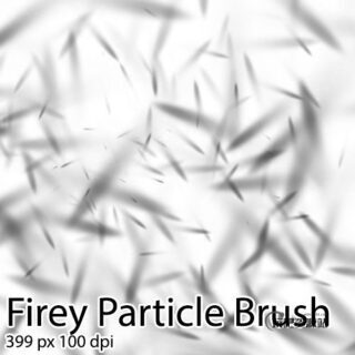 纷飞杂乱的背景纹理PS笔刷-玩吧资源站