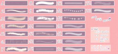 21种PS工具预设素材分享-玩吧资源站