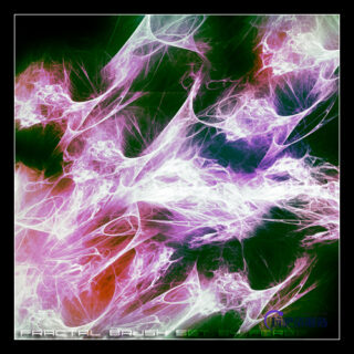 抽象分形特性光影图像PS笔刷-玩吧资源站