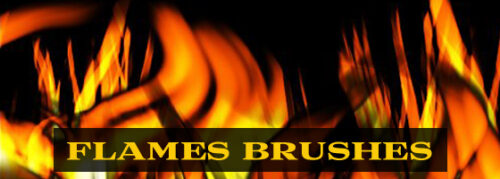 火焰效果、燃烧的火苗PS笔刷-玩吧资源站