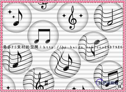 音符图案PS笔刷