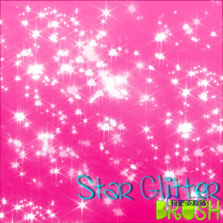 闪烁的星光、波光嶙峋装饰PS灿烂星光点点笔刷-玩吧资源站