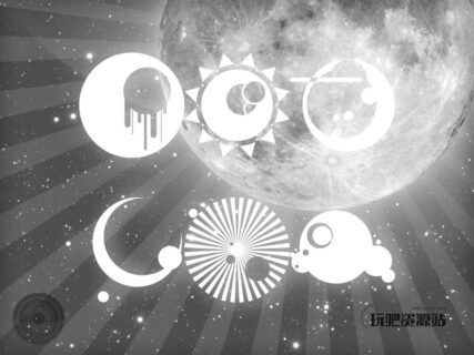 非主流装扮元素PS矢量图形笔刷-玩吧资源站