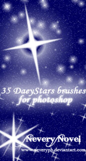 35种星光点点纹理效果PS背景笔刷-玩吧资源站