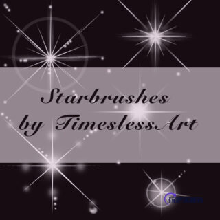 星光、星耀图形PS笔刷下载-玩吧资源站