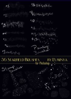 36个绘画星空的Photoshop笔刷素材-玩吧资源站