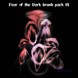 10种恶梦中的魔鬼、幽灵效果PS笔刷下载-玩吧资源站