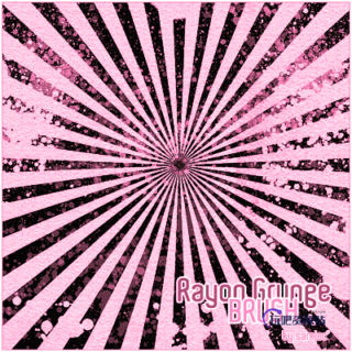 颓废背景光芒照射效果PS笔刷下载-玩吧资源站