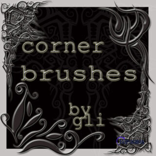 凄美的欧式纹身、刺青图案印花PS笔刷素材-玩吧资源站