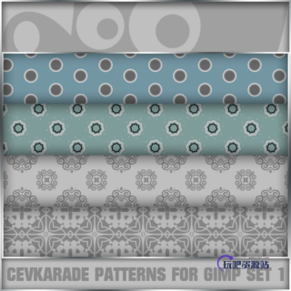 经典复古样式纹理Photoshop填充图案文件底纹素材 .pat 下载-玩吧资源站