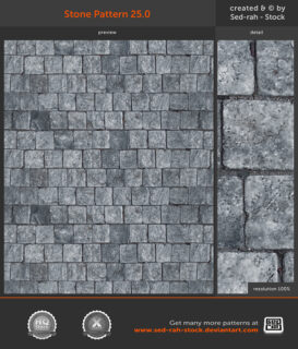 老旧砖墙纹理、石墙材质背景PS填充素材下载-玩吧资源站