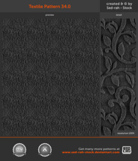纺织物呢绒花纹、印花纹理图案PS填充素材下载-玩吧资源站
