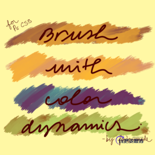 手绘CG创作笔触Photoshop画笔笔刷-玩吧资源站