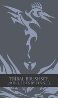 酷炫纹饰、刺青效果Photoshop纹身图案笔刷素材下载-玩吧资源站