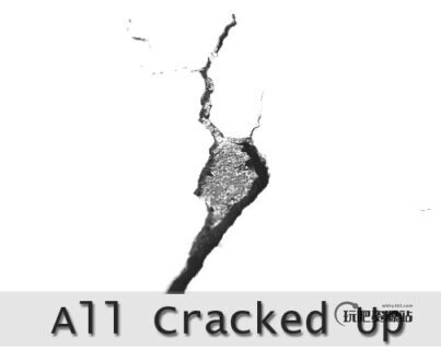 水泥墙面裂缝、裂痕纹理材质Photoshop笔刷下载-玩吧资源站