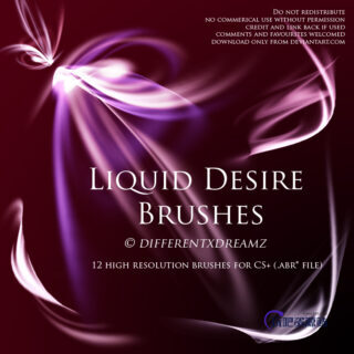 酷炫琉璃光影效果PS笔刷下载-玩吧资源站