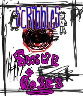 潦草的马克笔涂鸦痕迹、划痕效果纹理Photoshop笔刷素材-玩吧资源站