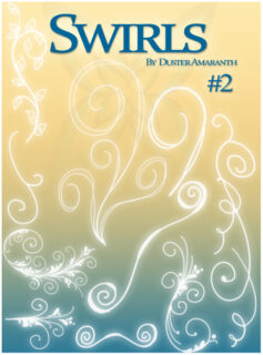 漂亮的手绘线条艺术印花图案Photoshop花纹艺术笔刷-玩吧资源站