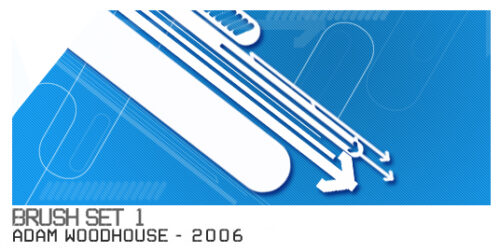 划线背景装饰Photoshop科技元素背景笔刷-玩吧资源站