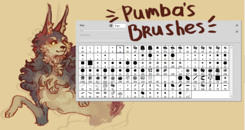 一套私人专用的CG插画开发设计PS笔刷素材下载-玩吧资源站