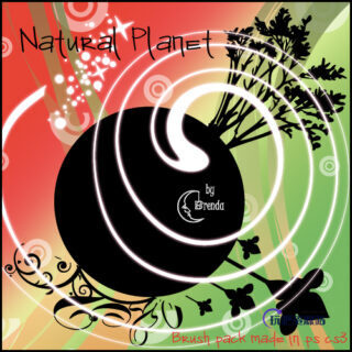 手绘矢量花纹图案背景装饰PS笔刷下载-玩吧资源站