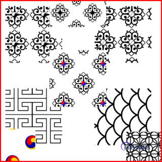 中华传统花纹、印花Photoshop填充图案文件底纹素材 .pat 下载-玩吧资源站