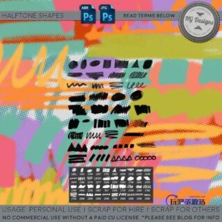 油漆画笔涂痕效果Photoshop笔刷素材免费下载-玩吧资源站