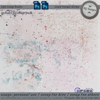 油墨、油漆痕迹、污渍、污迹效果PS笔刷素材下载-玩吧资源站