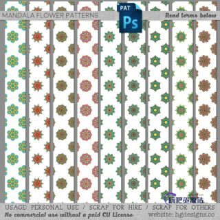 经典欧式小印花图案Photoshop无缝拼接填充素材下载-玩吧资源站