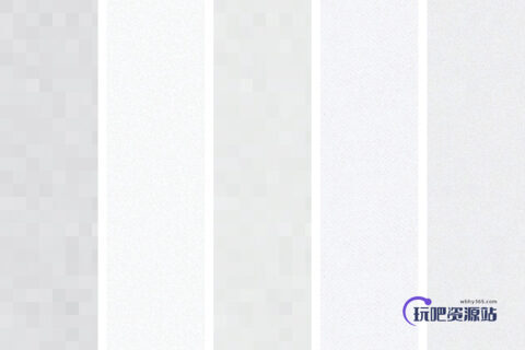 5种光影马赛克背景PS填充底纹素材下载-玩吧资源站