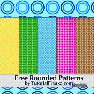 同心圆点图案Photoshop图案底纹素材.pat-玩吧资源站