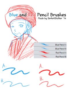 蜡笔、粉笔笔触风格的csp笔刷素材sut画笔下载-玩吧资源站