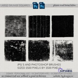 高清痕迹纹理、墙面裂纹图案PS笔刷下载-玩吧资源站