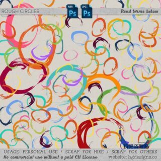 颜料画笔画圈涂抹痕迹PS笔刷下载-玩吧资源站