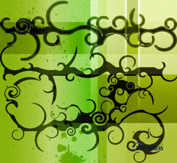 云朵、气泡装叠加图案PS笔刷素材下载-玩吧资源站