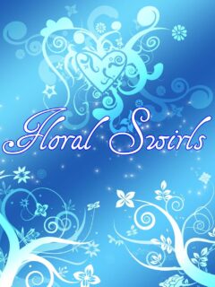 漂亮高贵的漩涡状植物印花图案Photoshop笔刷素材下载-玩吧资源站