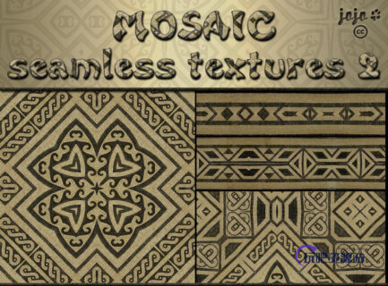 镶嵌式点状纹理图案PS笔刷素材（JPG图片格式，可以无缝拼接！）-玩吧资源站