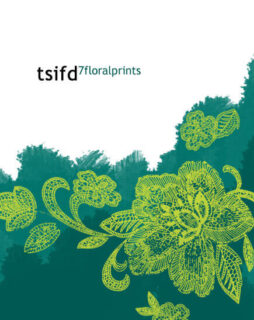 手绘的繁复鲜花花朵印花图案笔刷PS素材-玩吧资源站