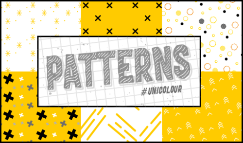 小清新十字交叉、小圆点、小星星符号、箭头标记等填充图案底纹PS素材（PNG格式，可无缝拼接！）-玩吧资源站