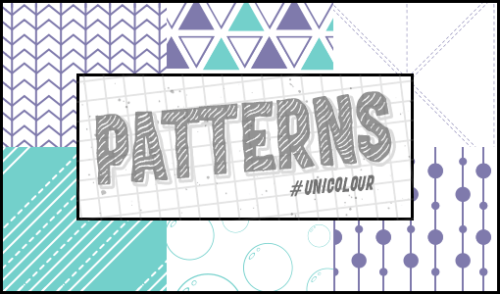 7种小清新三角、圆圈、横线等背景图案填充PS素材（PNG格式，无缝拼接！）-玩吧资源站