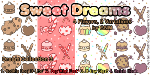 可爱甜品蛋糕图像Photoshop图案底纹素材.pat-玩吧资源站