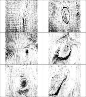 树木、木板纹理图案Photoshop笔刷素材下载-玩吧资源站