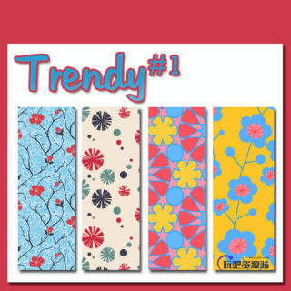 七彩小清新花色背景PS填充底纹素材下载-玩吧资源站